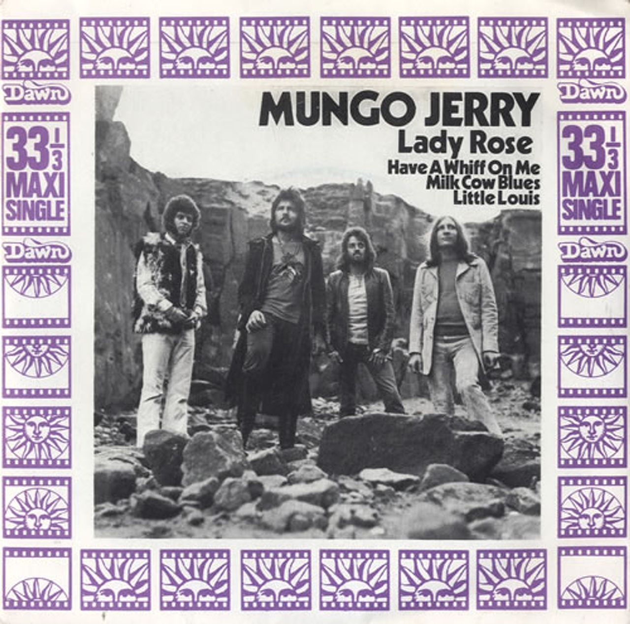 Mungo Jerry Lady Rose EP - 1st UK 7