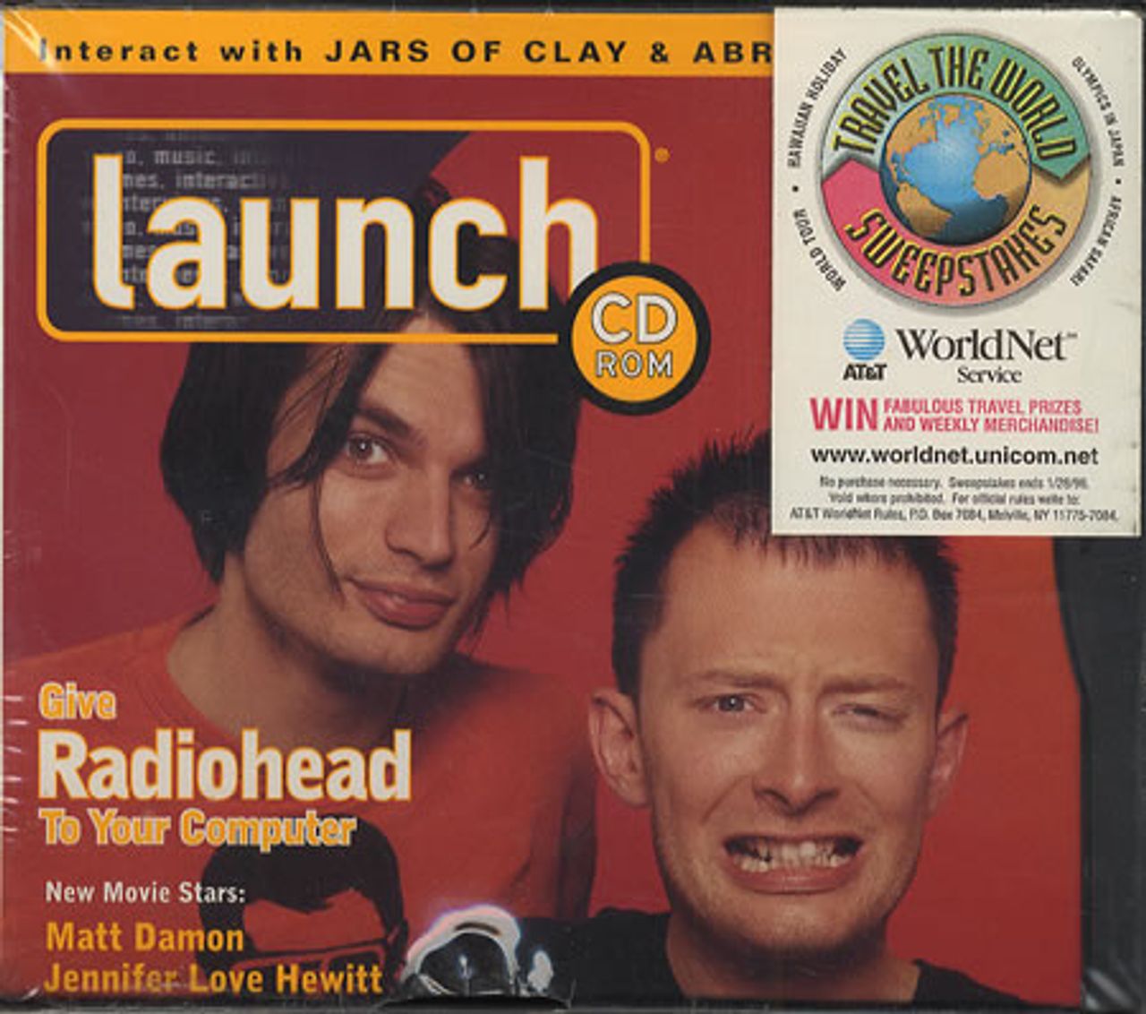 CD-ROM　US　Radiohead　Live　Lucky　—