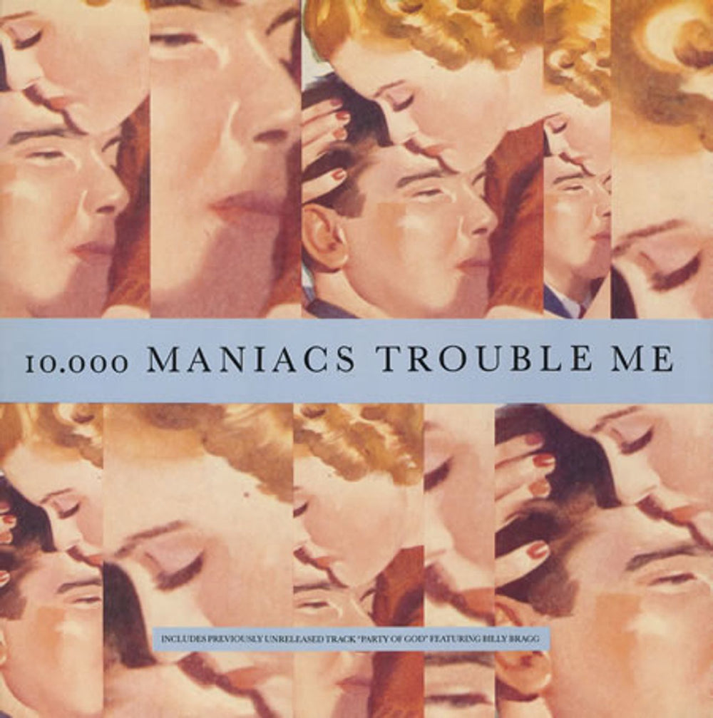 10,000 Maniacs Trouble Me UK 12" vinyl single (12 inch record / Maxi-single) EKR93T