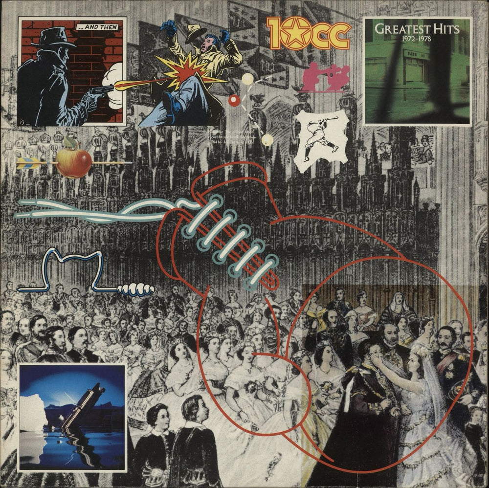 10cc Greatest Hits 1972-1978 UK vinyl LP album (LP record) 9102504