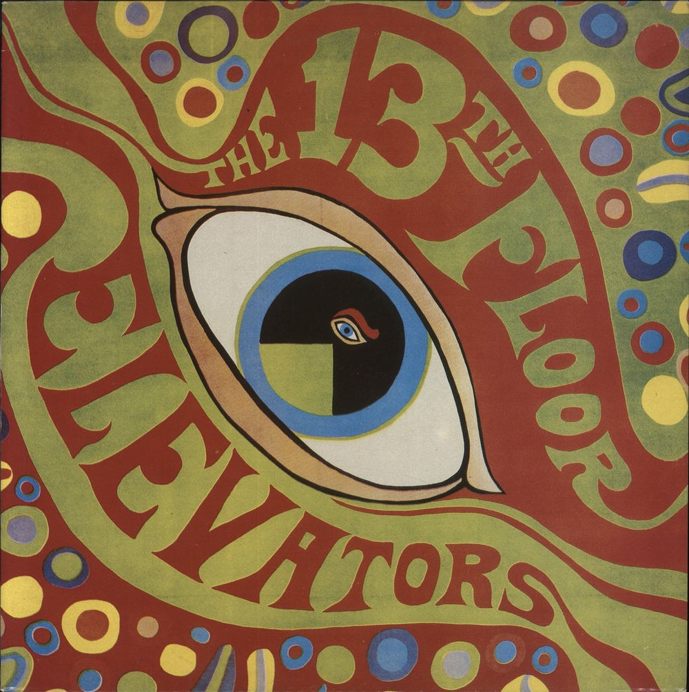 13th Floor Elevators The Psychedelic Sounds Of - EX UK vinyl LP album (LP record) LIK19