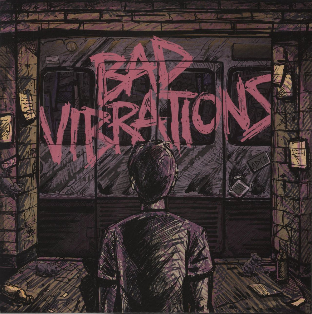 A Day To Remember Bad Vibrations UK vinyl LP album (LP record) 7479-1