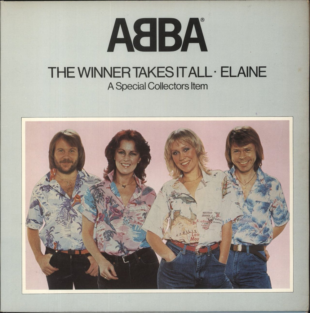 Abba The Winner Takes It All - Pop Up Sleeve - EX UK 12" vinyl single (12 inch record / Maxi-single) EPC128835