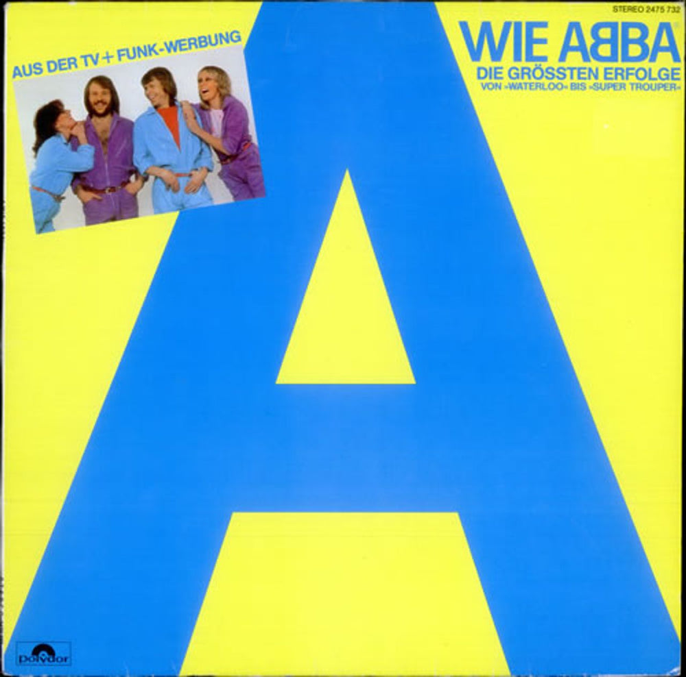 Abba Wie Abba German vinyl LP album (LP record) 2475732