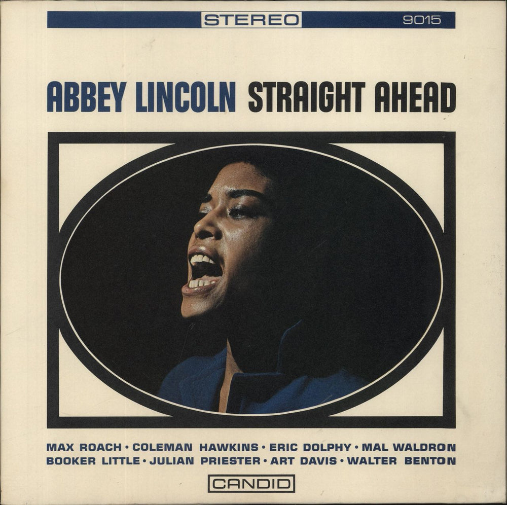 Abbey Lincoln Straight Ahead US vinyl LP album (LP record) CJS9015