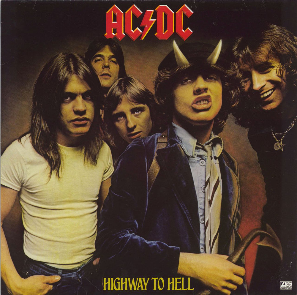 AC/DC Highway To Hell - Barcoded German vinyl LP album (LP record) ATL50628