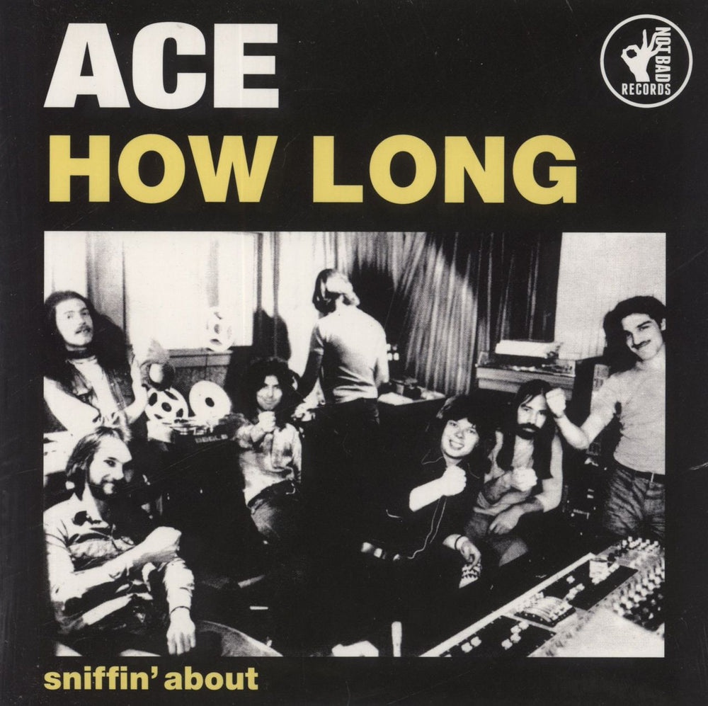 Ace How Long - Yellow Vinyl UK 7" vinyl single (7 inch record / 45) BAD7001