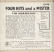 Acker Bilk Four Hits And A Mister UK 7" vinyl single (7 inch record / 45)