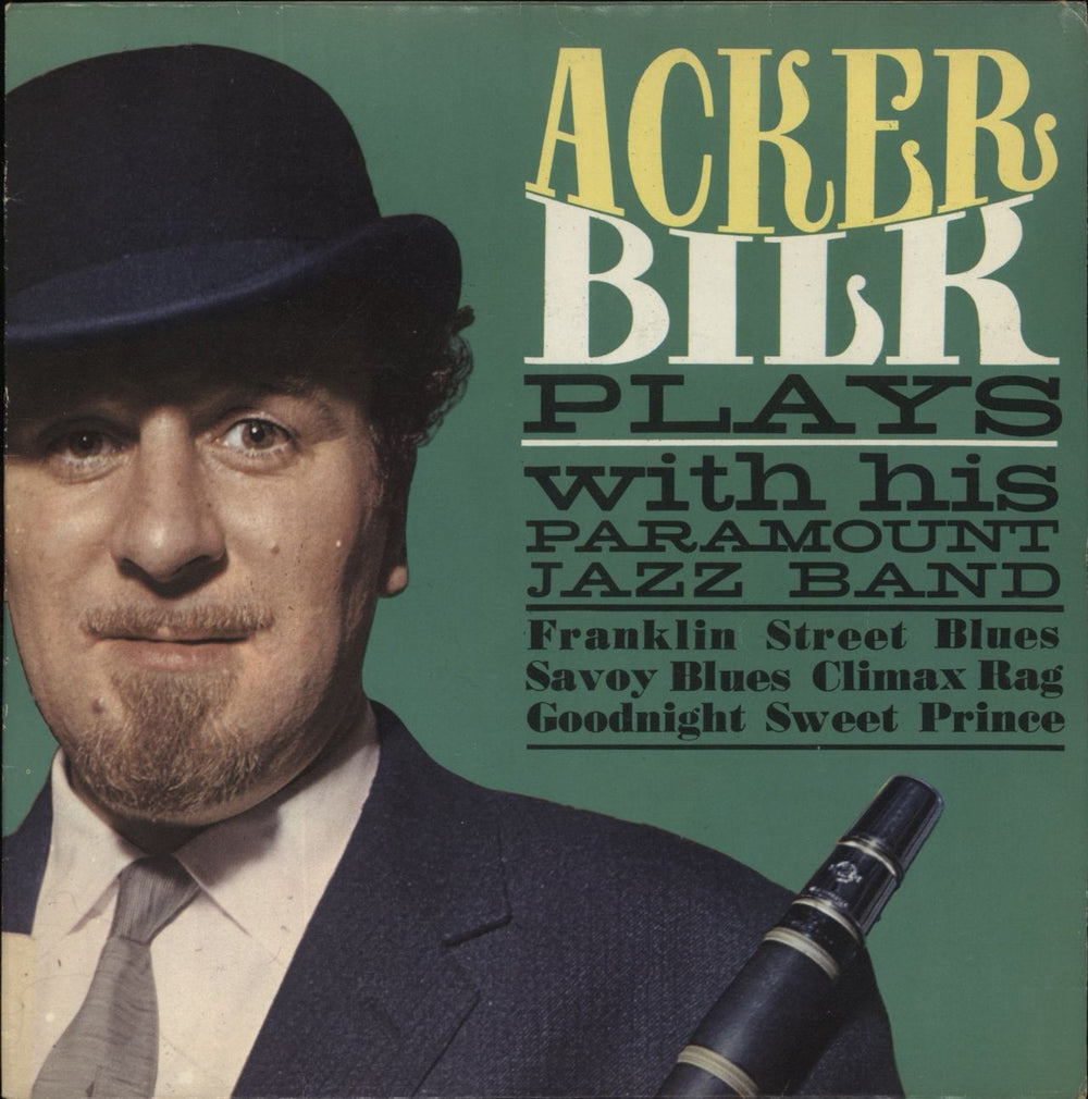 Acker Bilk Franklin Street Blues UK 7" vinyl single (7 inch record / 45) ARC87