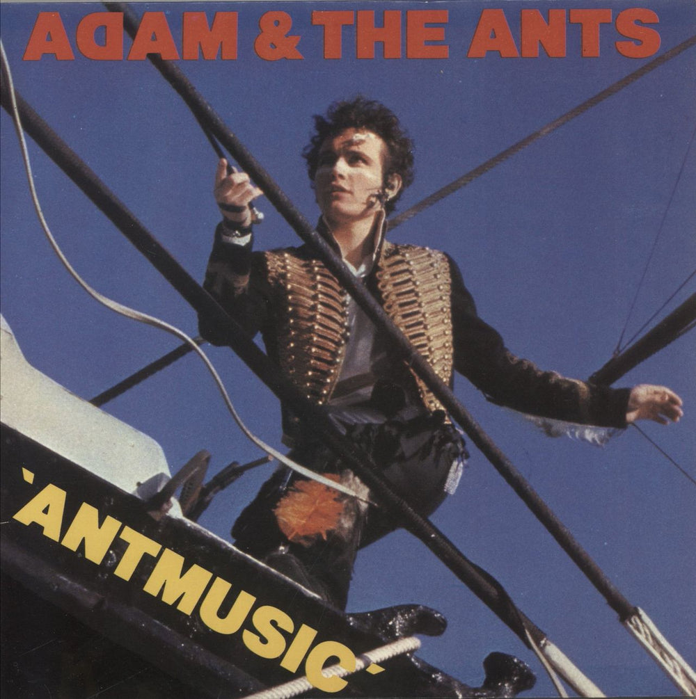 Adam & The Ants Antmusic UK 7" vinyl single (7 inch record / 45) CBS9352