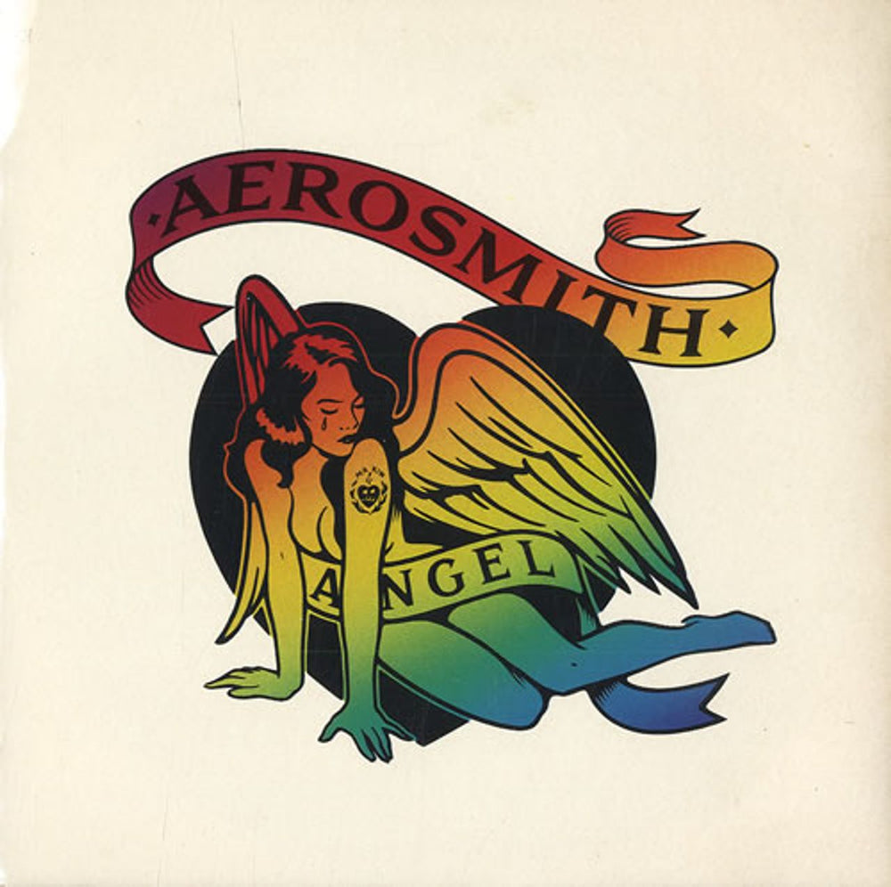 Aerosmith Angel UK 7" vinyl single (7 inch record / 45) GEF34