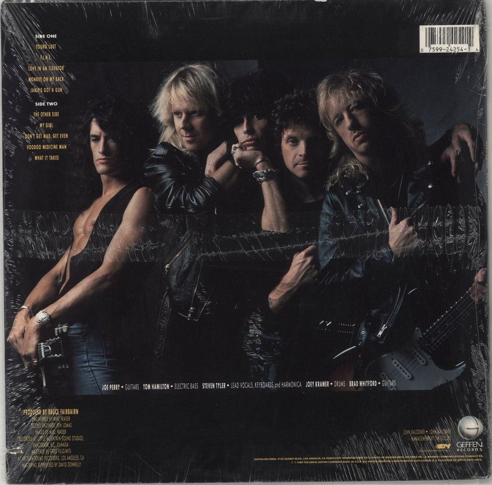 Aerosmith Pump - 1st - Sealed US vinyl LP album (LP record) 075992425414