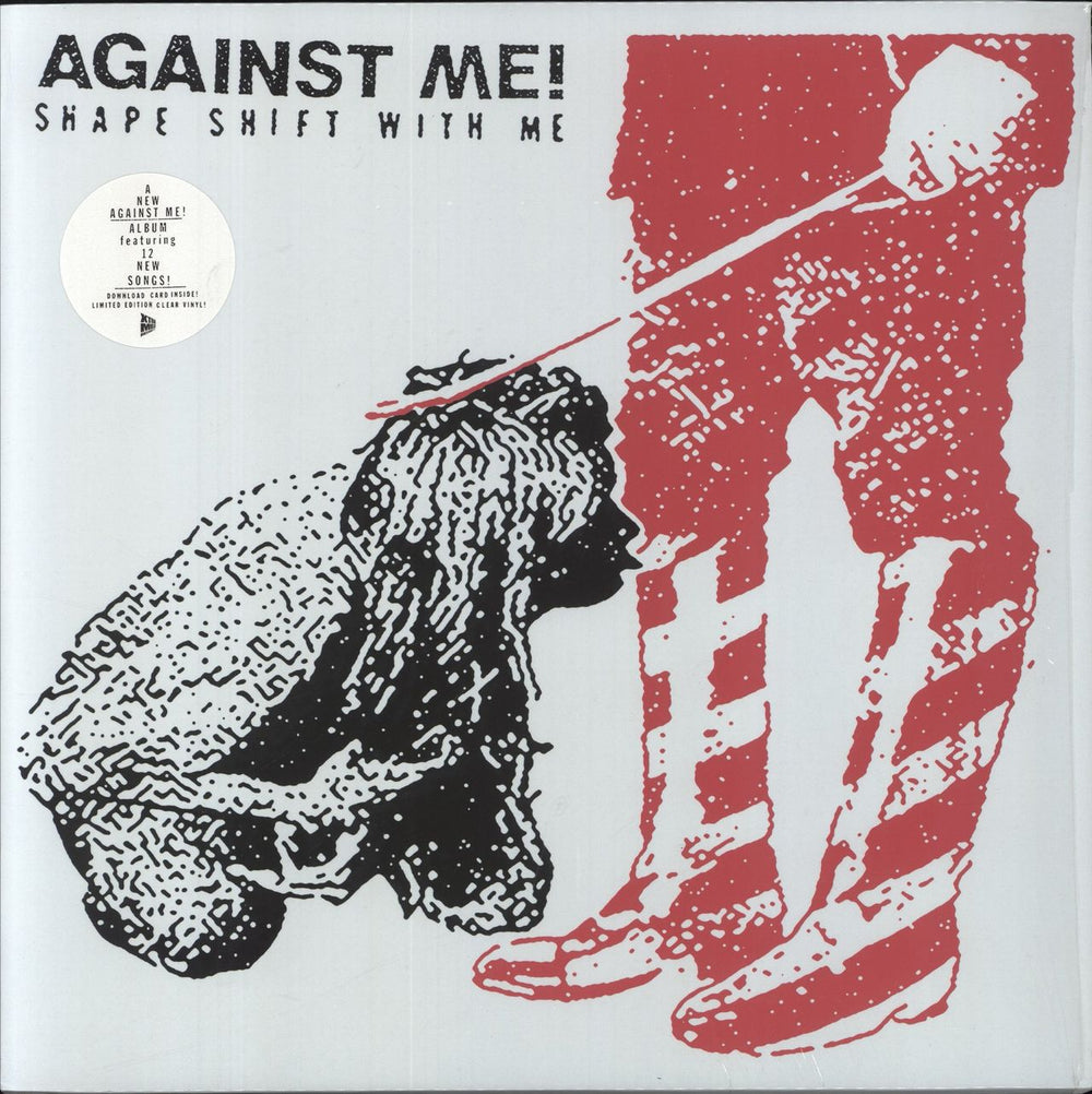 Against Me! Shape Shift With Me - Clear Vinyl UK 2-LP vinyl record set (Double LP Album) TTM008