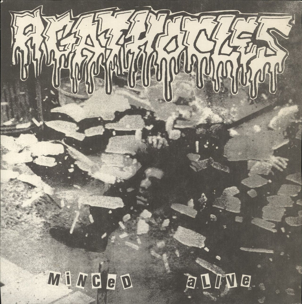 Agathocles Minced Alive Czech 10" vinyl single (10 inch record) NONE