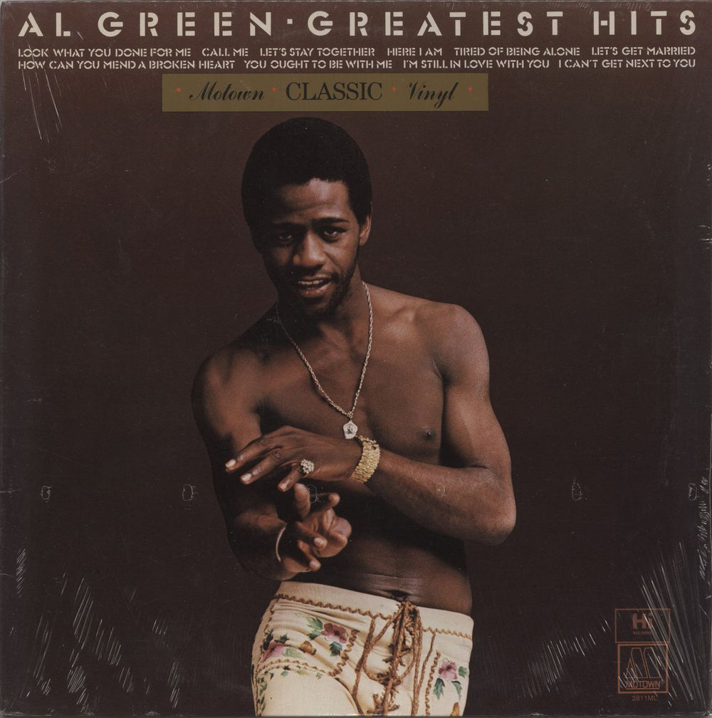 Al Green Greatest Hits - shrink US vinyl LP album (LP record) 2811ML
