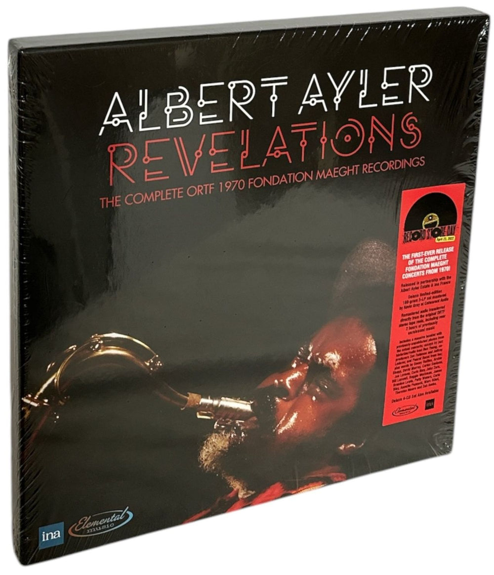 Albert Ayler Revelations - The Complete ORTF 1970 Fondation Maeght Recordings - RSD 2022 US Vinyl Box Set 5990542