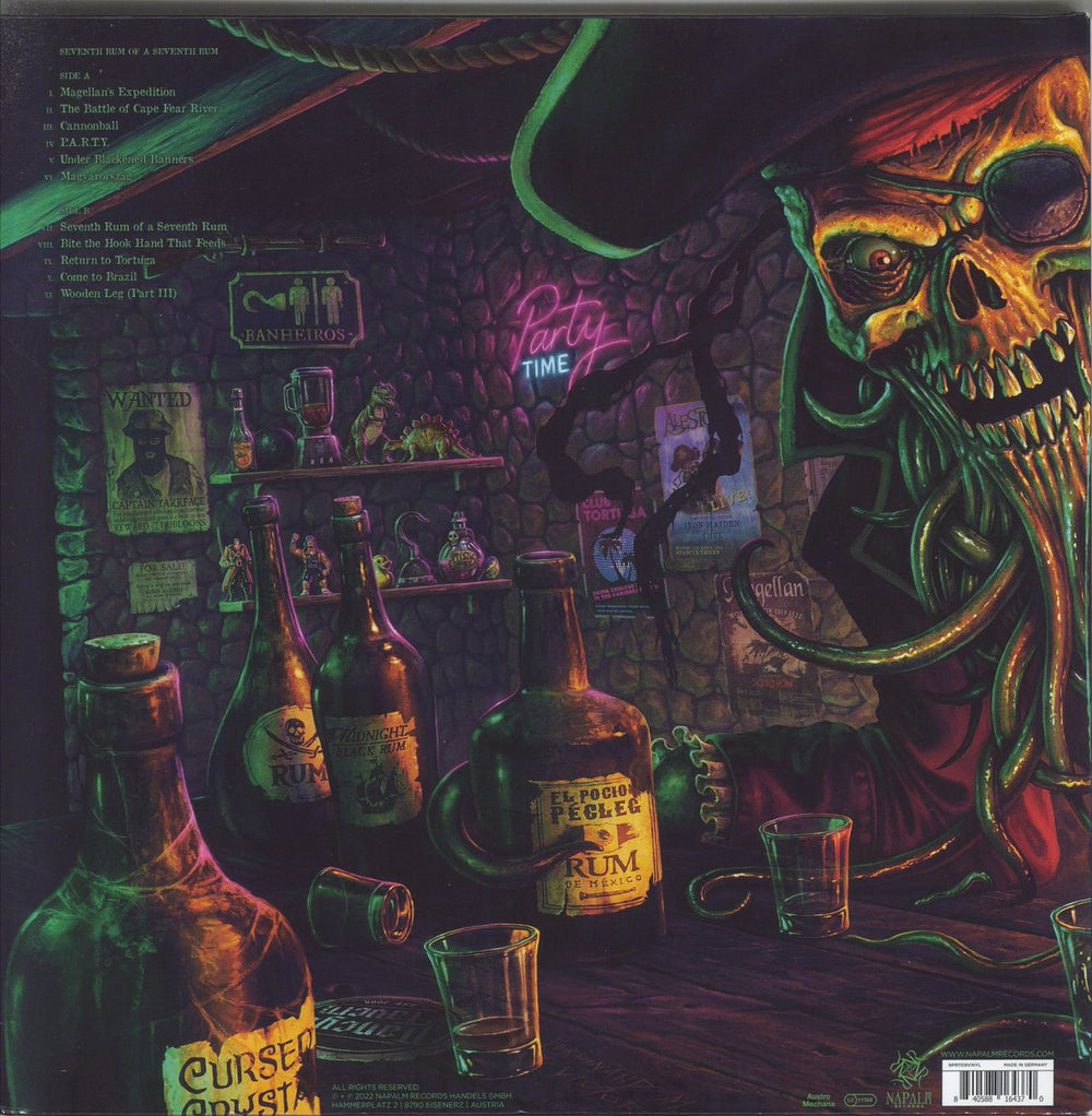 Alestorm Seventh Rum Of A Seventh Rum UK vinyl LP album (LP record) 840588164370