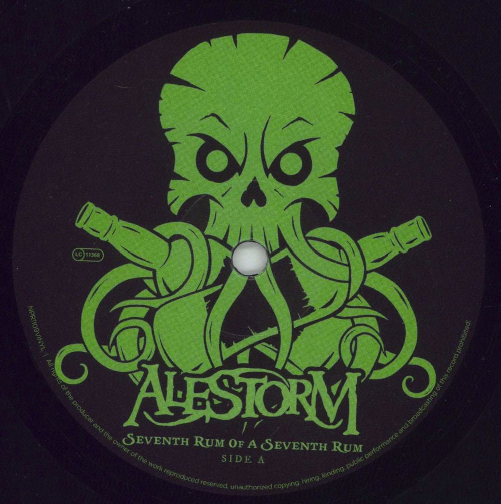 Alestorm Seventh Rum Of A Seventh Rum UK vinyl LP album (LP record) QMGLPSE849149