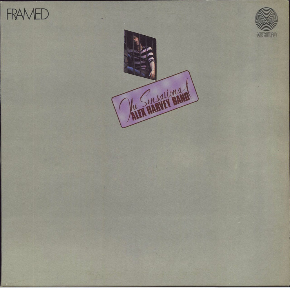 Alex Harvey (UK) Framed - 2nd - EX UK vinyl LP album (LP record) 6360081
