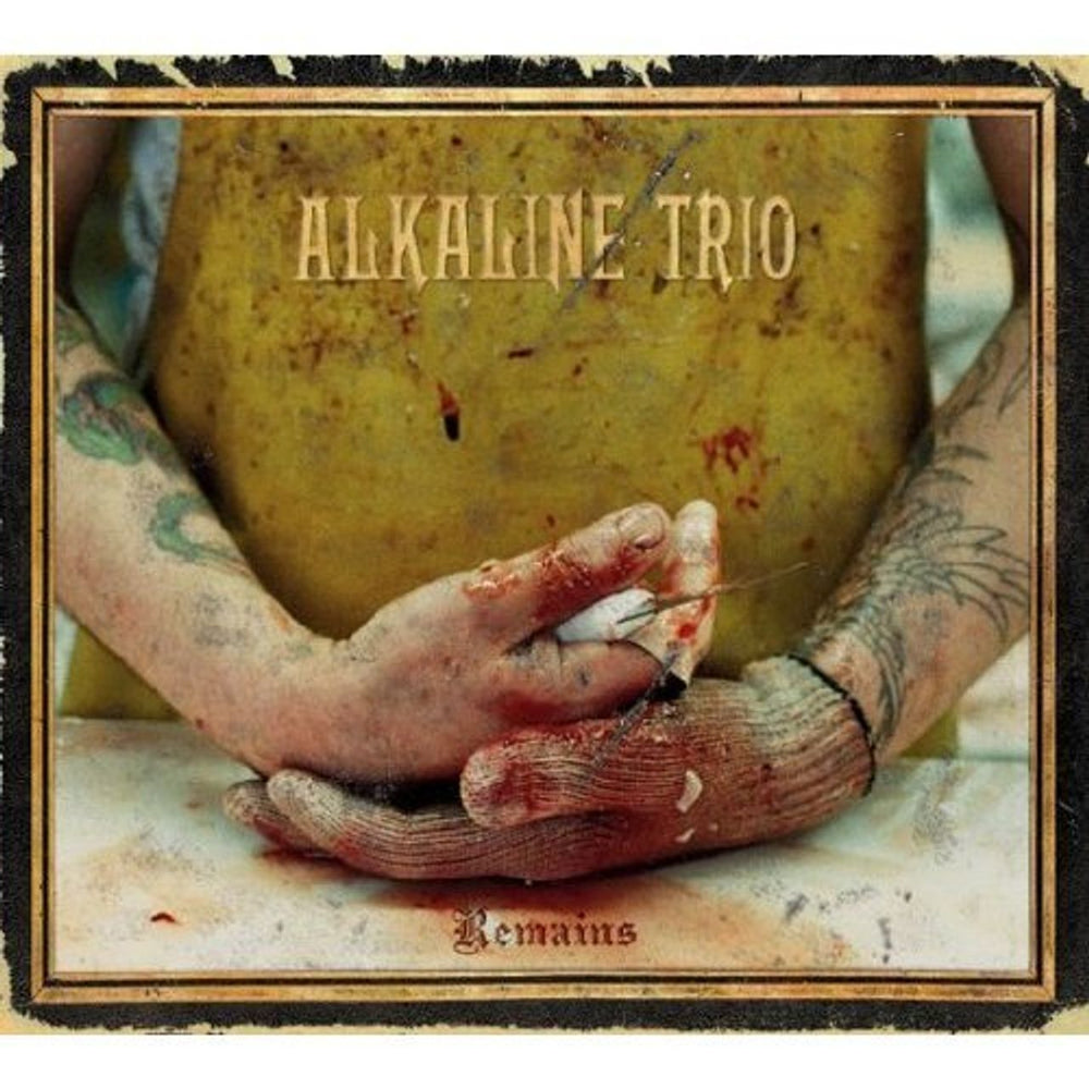 Alkaline Trio Remains UK 2-disc CD/DVD set VRUK044CD