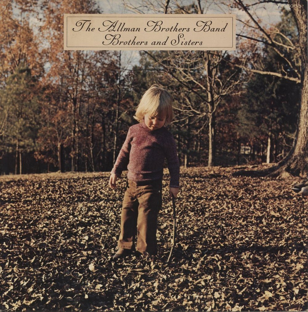 Allman Brothers Band Brothers And Sisters Japanese vinyl LP album (LP record) VIP-5083