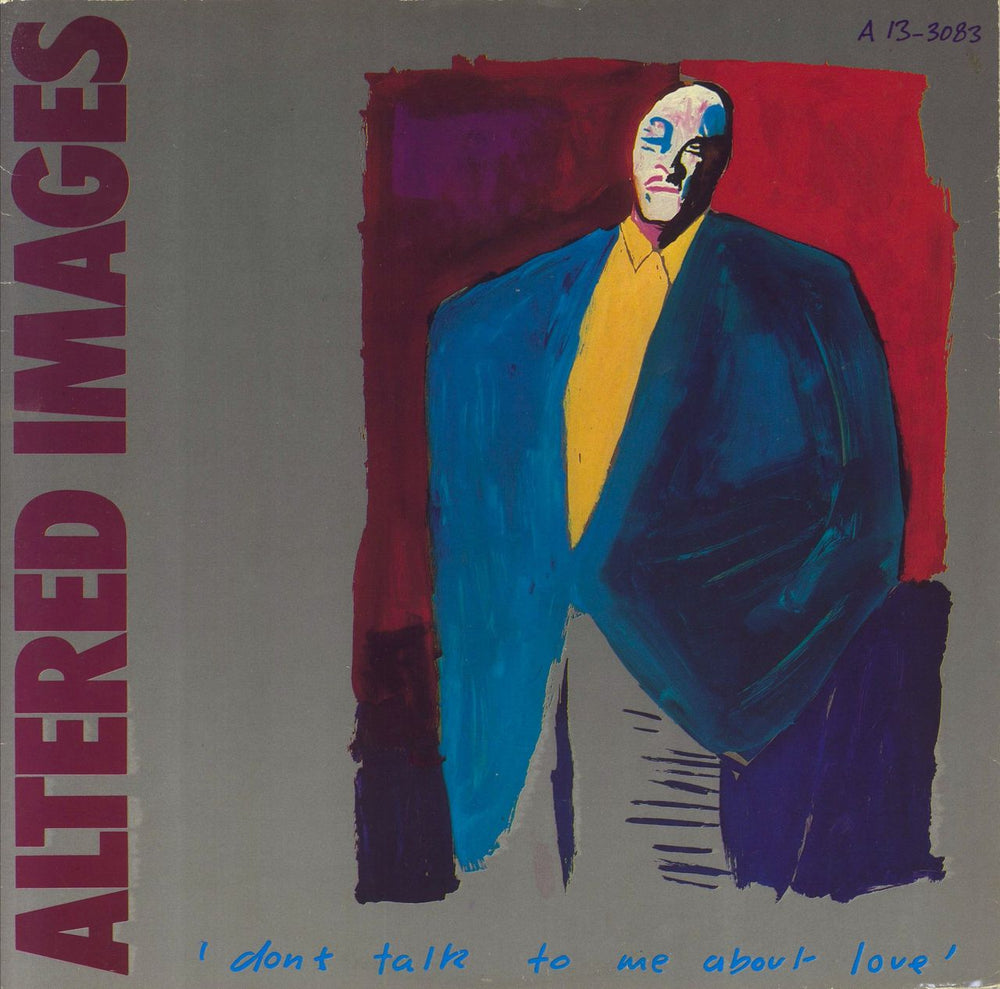 Altered Images Don't Talk To Me About Love UK 12" vinyl single (12 inch record / Maxi-single) A13-3083