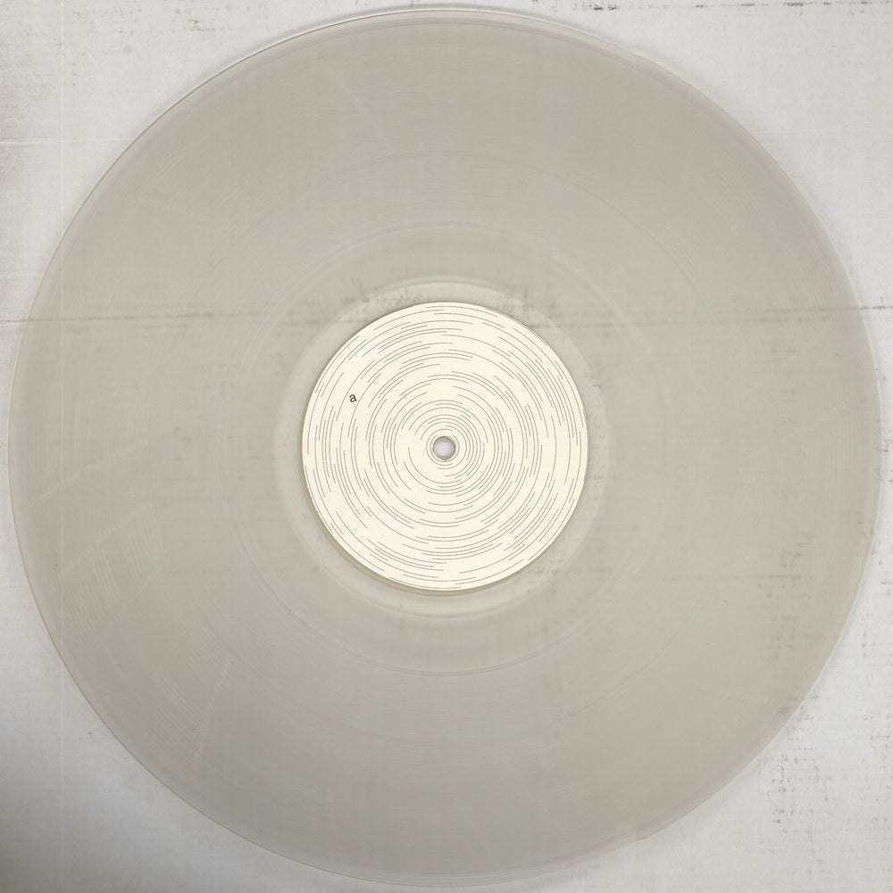 Alva Noto Transrapid - Clear Vinyl German 12" vinyl single (12 inch record / Maxi-single) VYR051