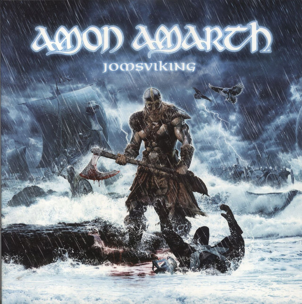 Amon Amarth Jomsviking German 2-LP vinyl record set (Double LP Album) 88875060651