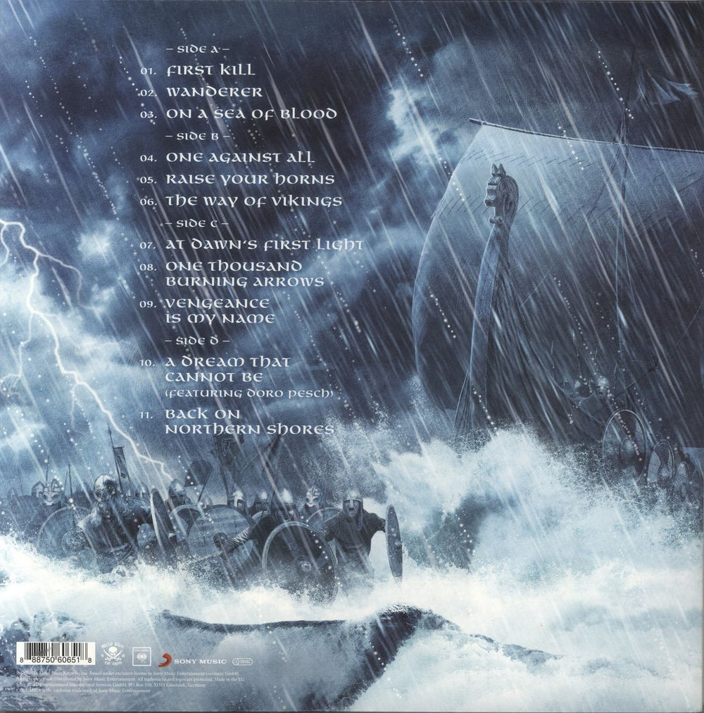 Amon Amarth Jomsviking German 2-LP vinyl record set (Double LP Album) 889853018017