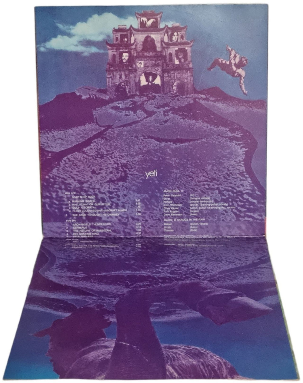 Amon Düül Yeti - 1st UK 2-LP vinyl record set (Double LP Album)