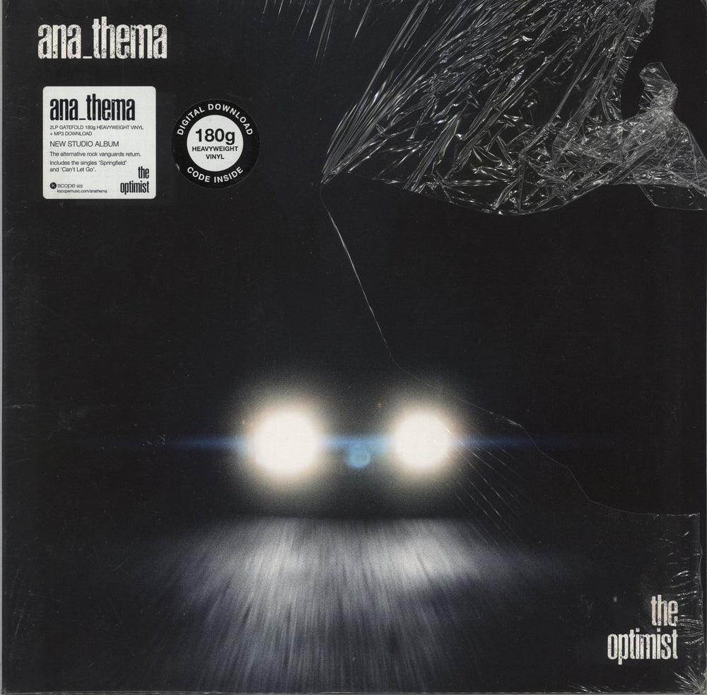 Anathema The Optimist - 180 Gram German 2-LP vinyl record set (Double LP Album) KSCOPE944