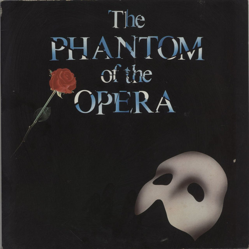 Andrew Lloyd Webber The Phantom Of The Opera UK 2-LP vinyl record set (Double LP Album) PODV9
