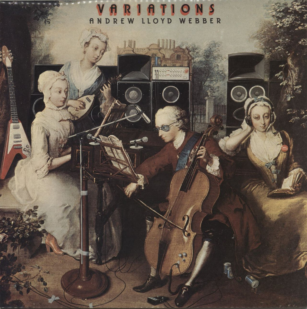Andrew Lloyd Webber Variations - 1st - Factory Sample UK Promo vinyl LP album (LP record) MCF2824