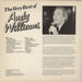Andy Williams The Very Best Of Andy Williams UK vinyl LP album (LP record)