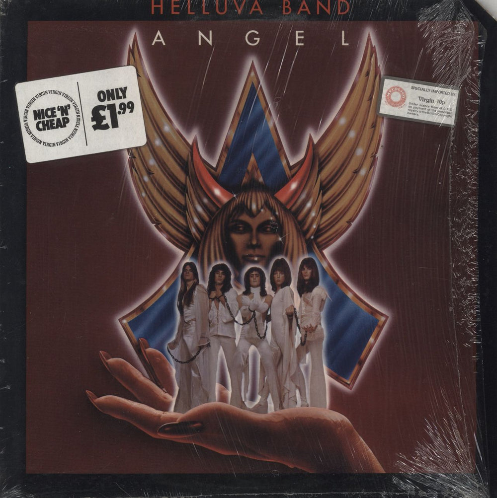 Angel (Kiss) Helluva Band US vinyl LP album (LP record) NBLP-7028