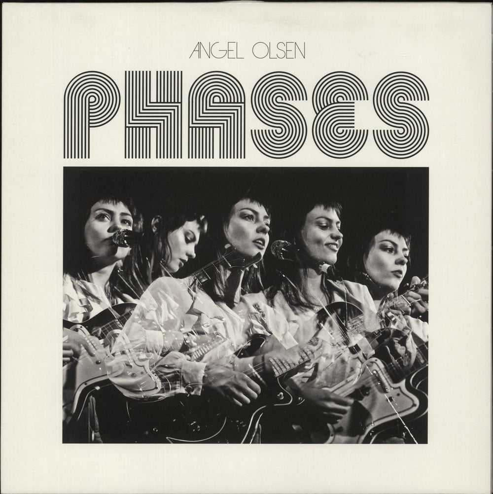 Angel Olsen Phases - Olive Green Vinyl - EX US vinyl LP album (LP record) JAG314LP-C1