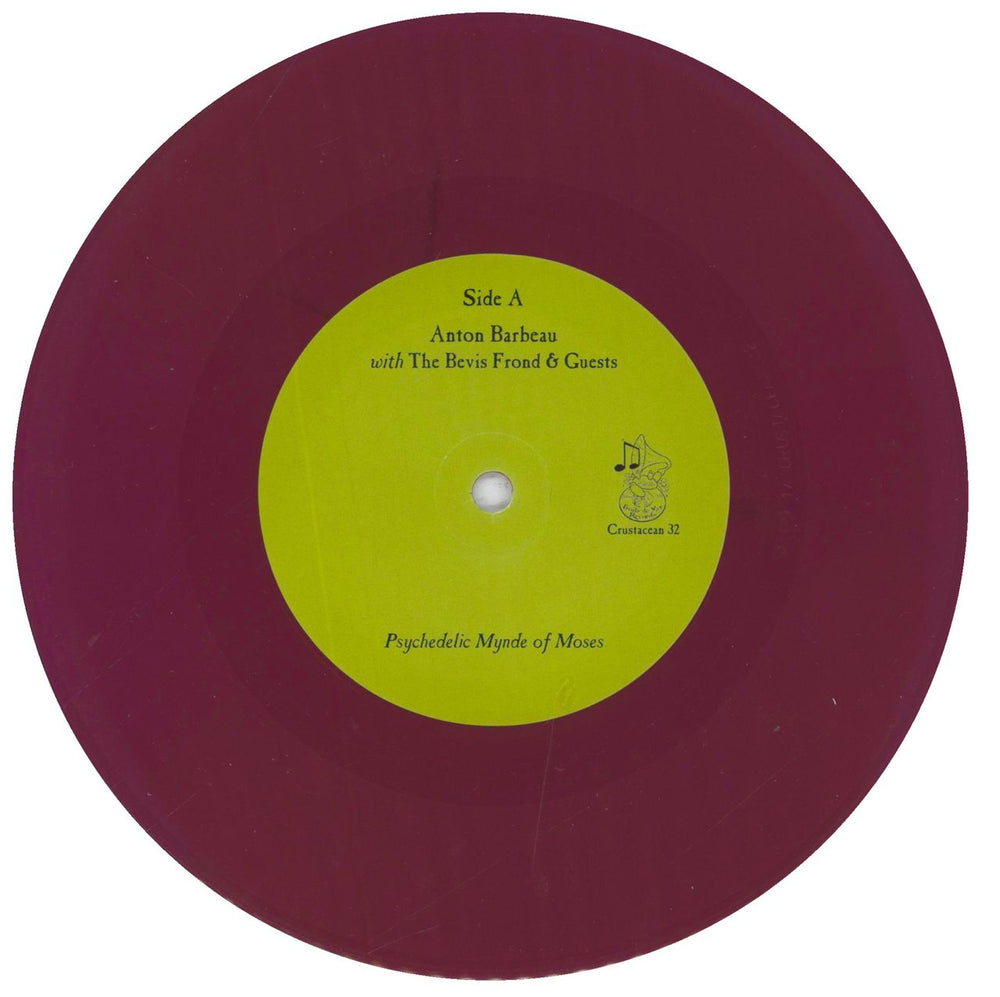 Anton Barbeau Psychedelic Mynde Of Moses UK 7" vinyl single (7 inch record / 45) AT807PS836351