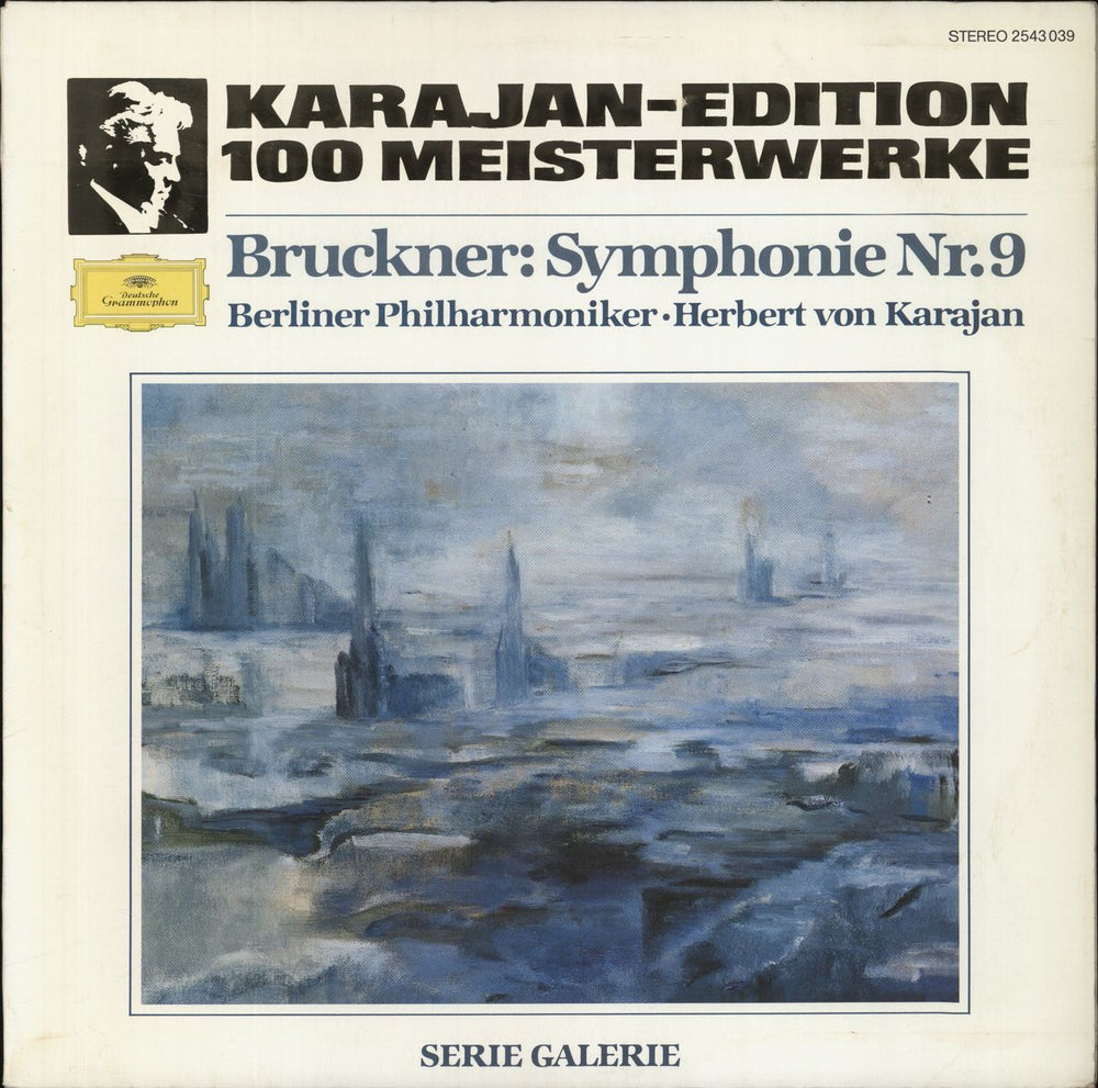 Anton Bruckner Karajan-Edition 100 Meisterwerke - Bruckner: Symphonie Nr. 9 German vinyl LP album (LP record) 2543039