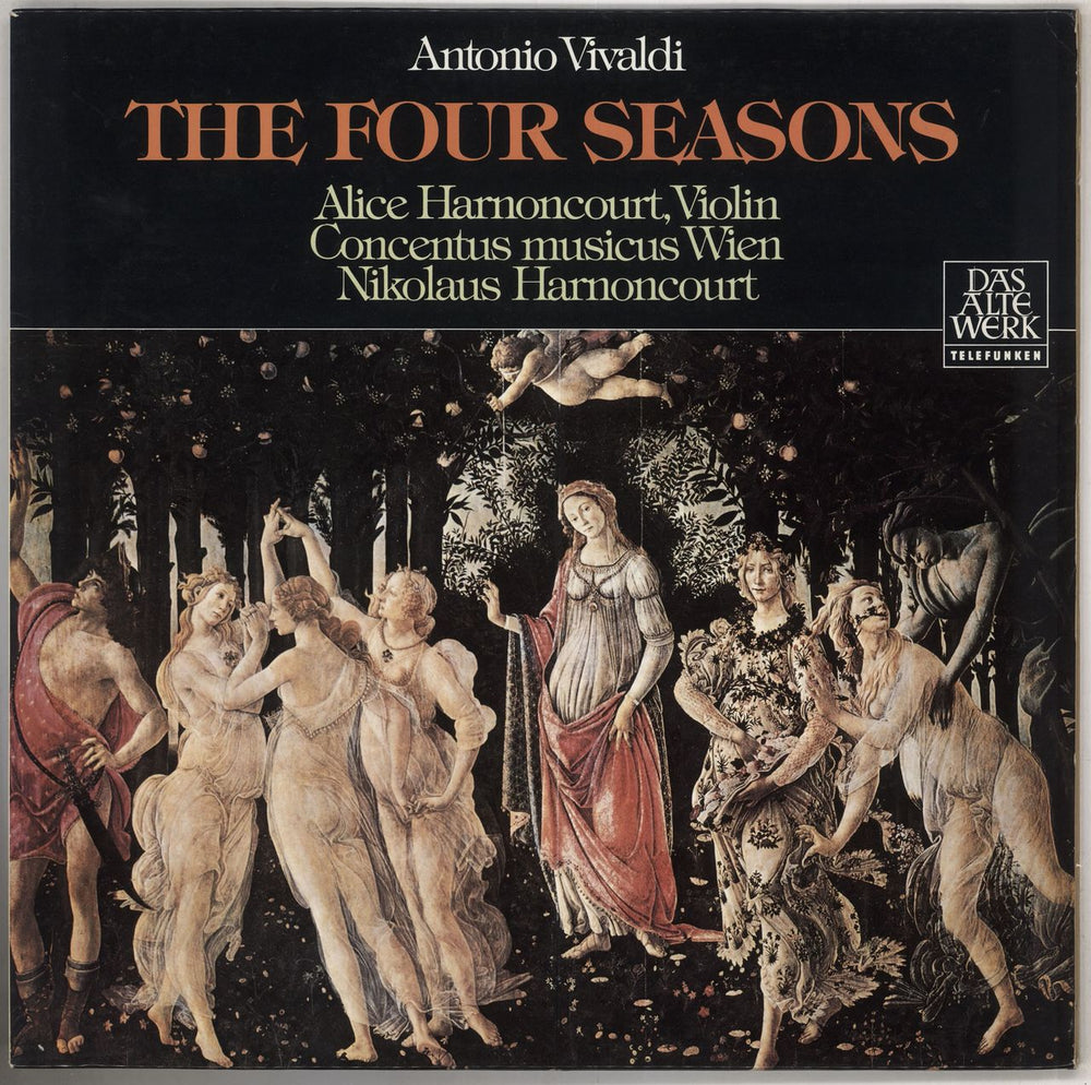 Antonio Vivaldi The Four Seasons German vinyl LP album (LP record) 6.42500AW