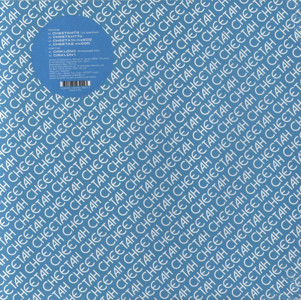 Aphex Twin Collapse EP - Shrink UK 12" vinyl single (12 inch record / Maxi-single) 801061942311