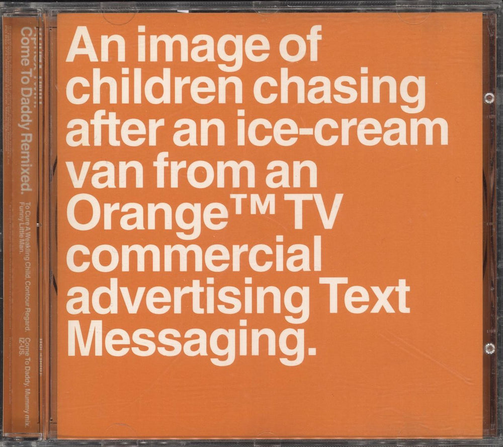 Aphex Twin Come To Daddy Remixed UK CD single (CD5 / 5") WAP94CDR