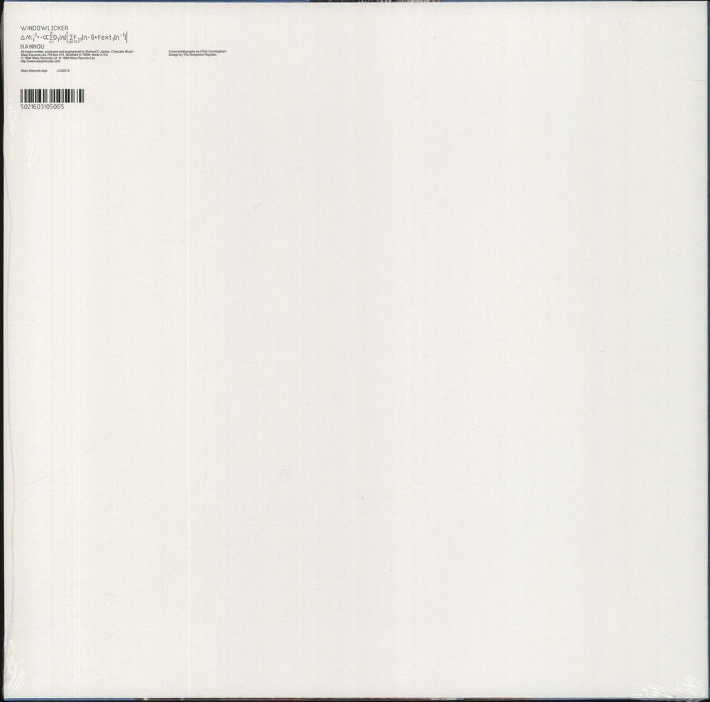 Aphex Twin Windowlicker - Sealed UK 12" vinyl single (12 inch record / Maxi-single) 5021603105065