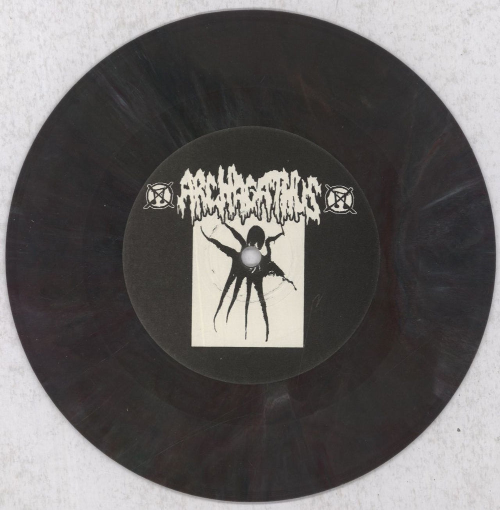 Archagathus Archagathus / ... Back To The Caves - Colour Vinyl US 7" vinyl single (7 inch record / 45) 3WK07AR835277