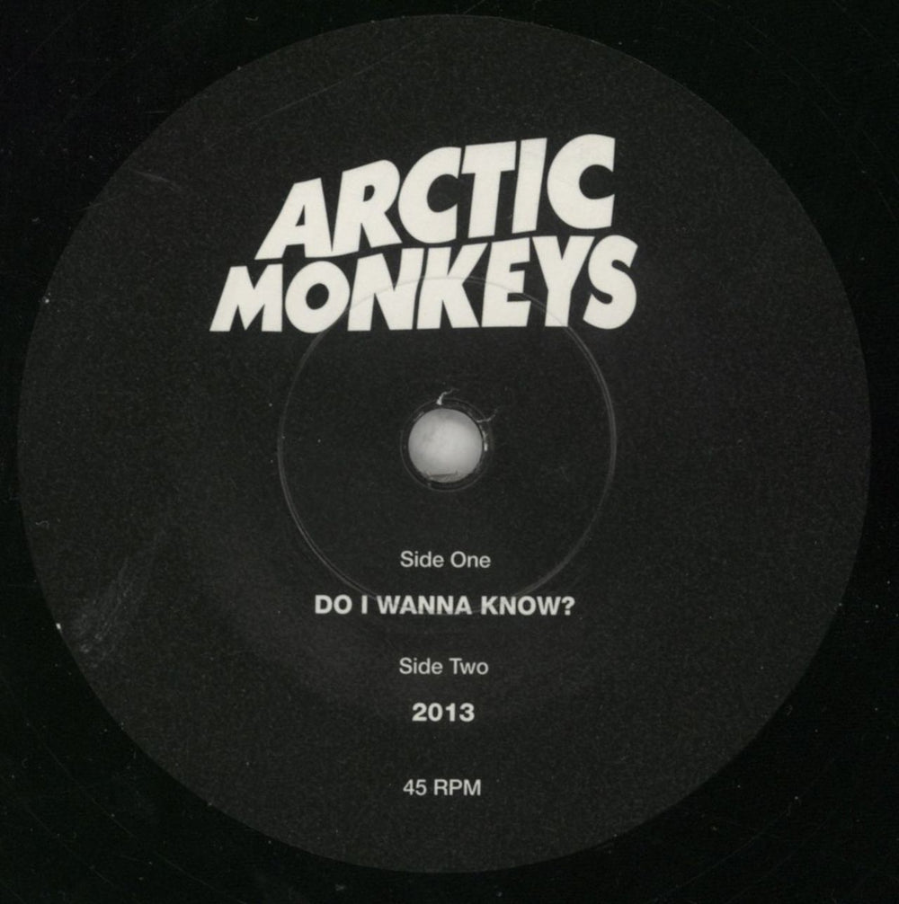 Arctic Monkeys Do I Wanna Know? UK 7" vinyl single (7 inch record / 45) MEO07DO680321