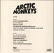 Arctic Monkeys Suck It And See UK vinyl LP album (LP record) 5034202025818