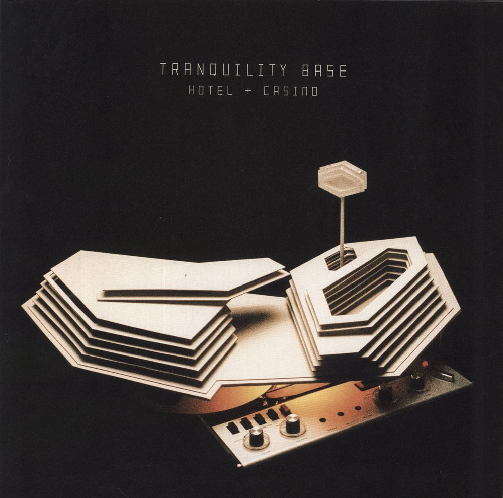Arctic Monkeys Tranquility Base Hotel + Casino - Clear Vinyl UK vinyl LP album (LP record) WIGLP339