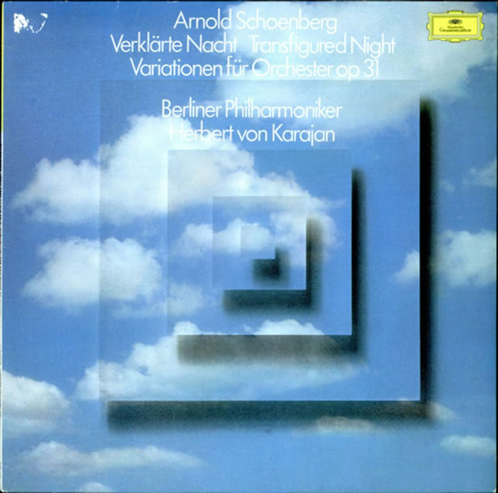 Arnold Schoenberg Verklärte Nacht, Op. 4 / Variationen Für Orchester, Op 31 German vinyl LP album (LP record) 2530627