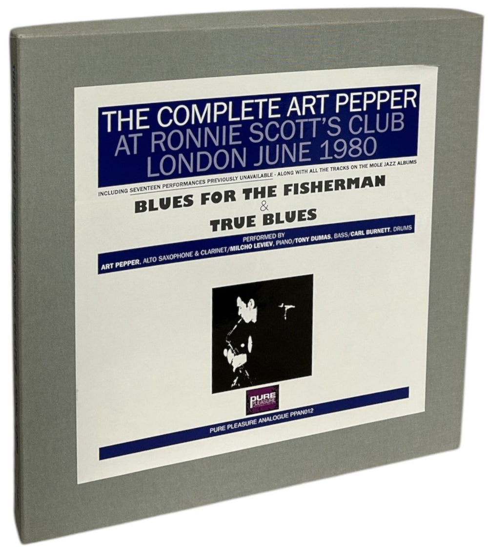 Art Pepper The Complete Art Pepper At Ronnie Scott's Club London June 1980 UK Vinyl Box Set PPAN012