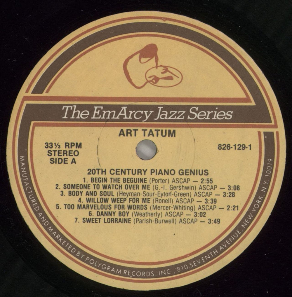 Art Tatum 20th Century Piano Genius US 2-LP vinyl record set (Double LP Album) AT42LTH880114