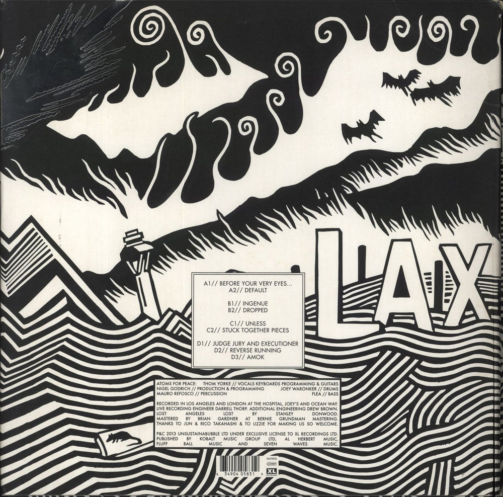 Atoms For Peace Amok - 180g + CD UK 2-LP vinyl record set (Double LP Album) 634904058319